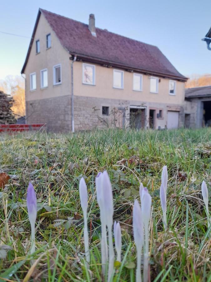 Land-Haeusle Villa Weikersheim Bagian luar foto